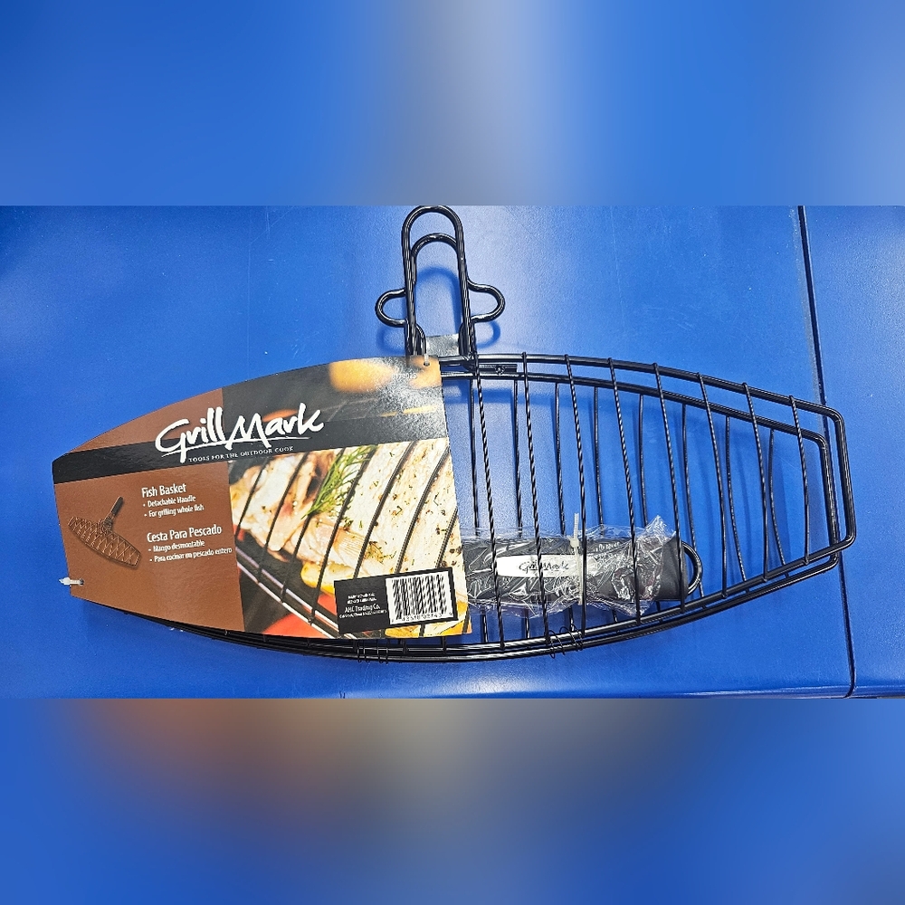 Grill Mark Stainless Steel Fish Grill Basket